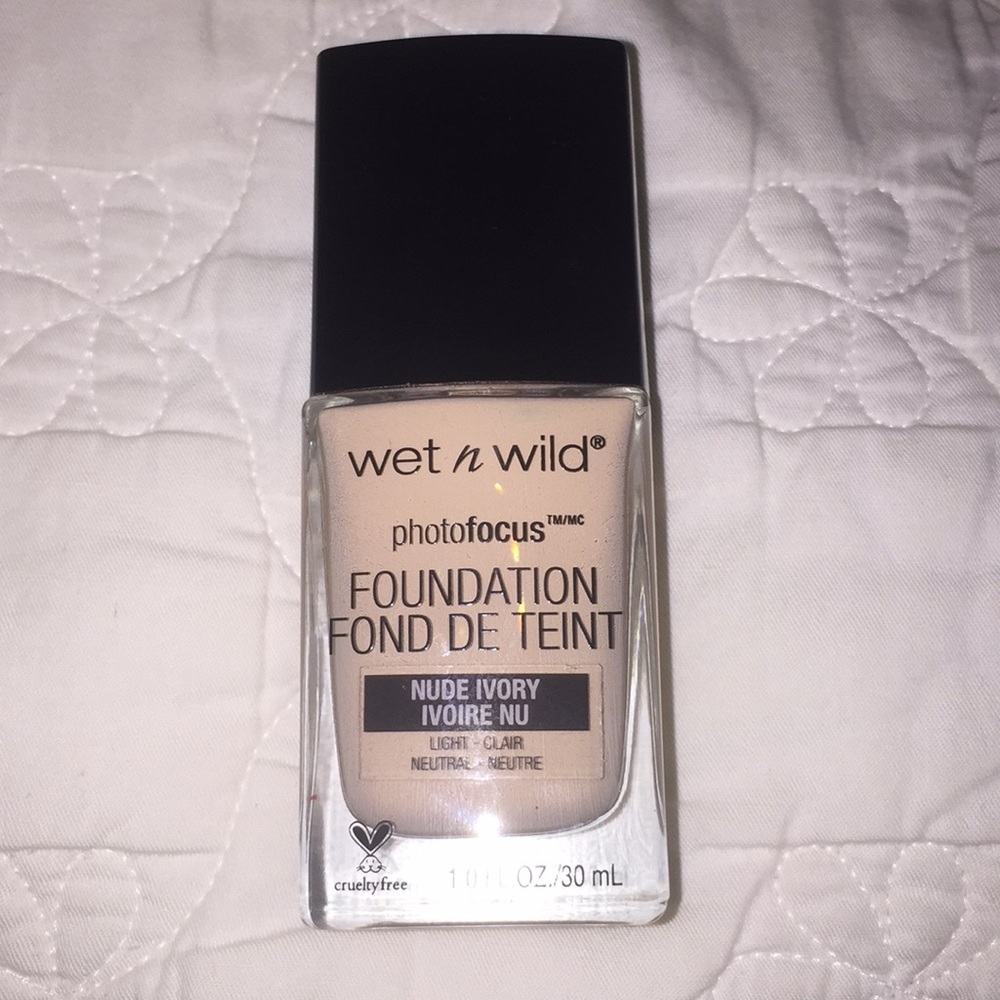 wet n wild photofocus foundation shade nude ivory